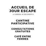 ESCAPE - Accueil de jour et cantine solidaire
